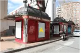 Quioscos en la calle Juan Fernández, eje comercial del Ensanche de Cartagena